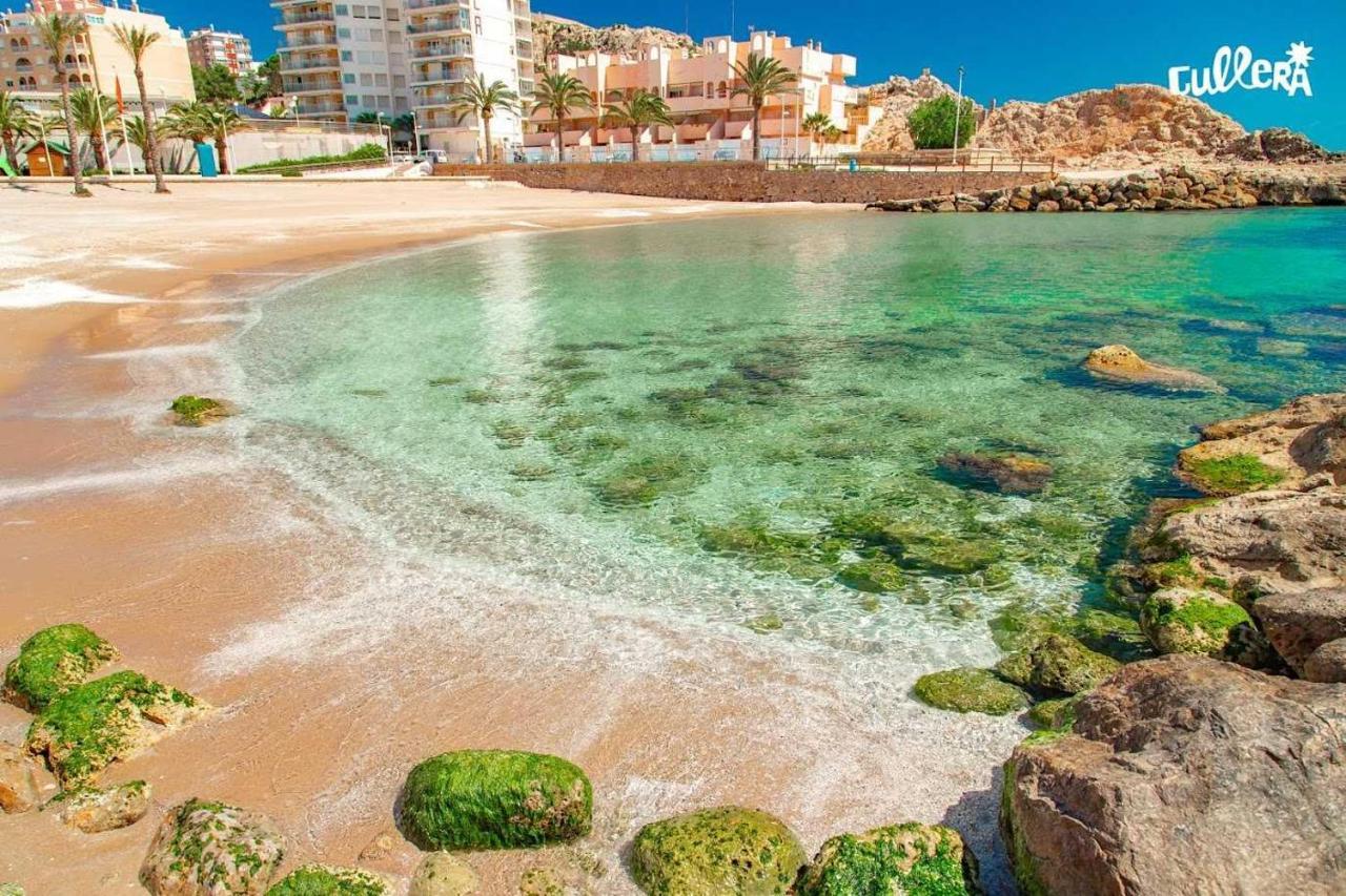 Fantastico Apartamento Faro De Cullera A Primera Linea Mar Abierto Playa De Los Olivos Buitenkant foto