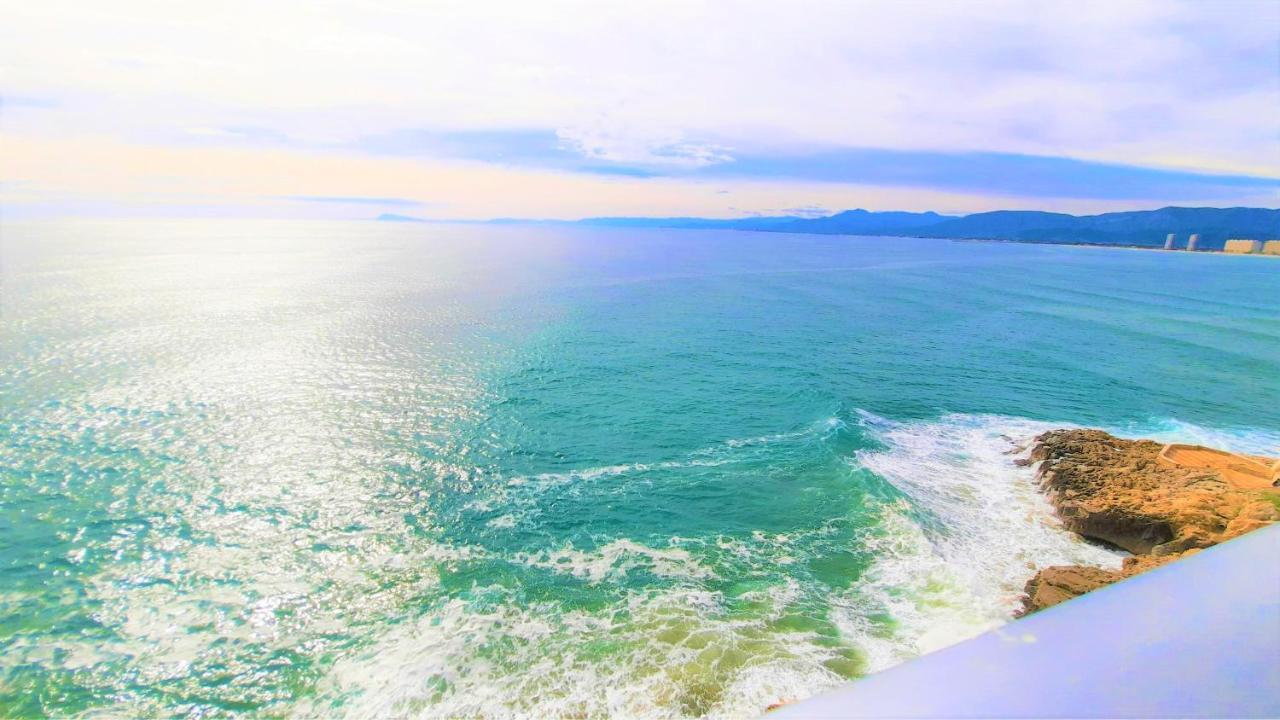 Fantastico Apartamento Faro De Cullera A Primera Linea Mar Abierto Playa De Los Olivos Buitenkant foto